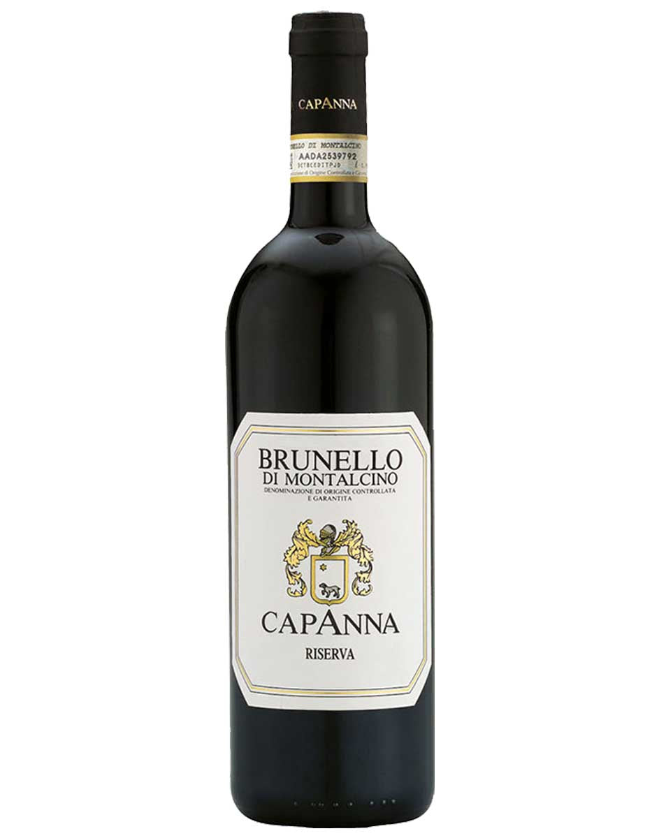 Vino rosso, Capanna, Brunello di Montalcino Riserva