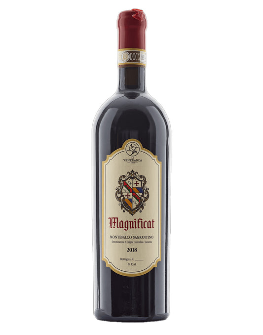 Vino Rosso, La Veneranda, Montefalco Sagrantino Magnificat