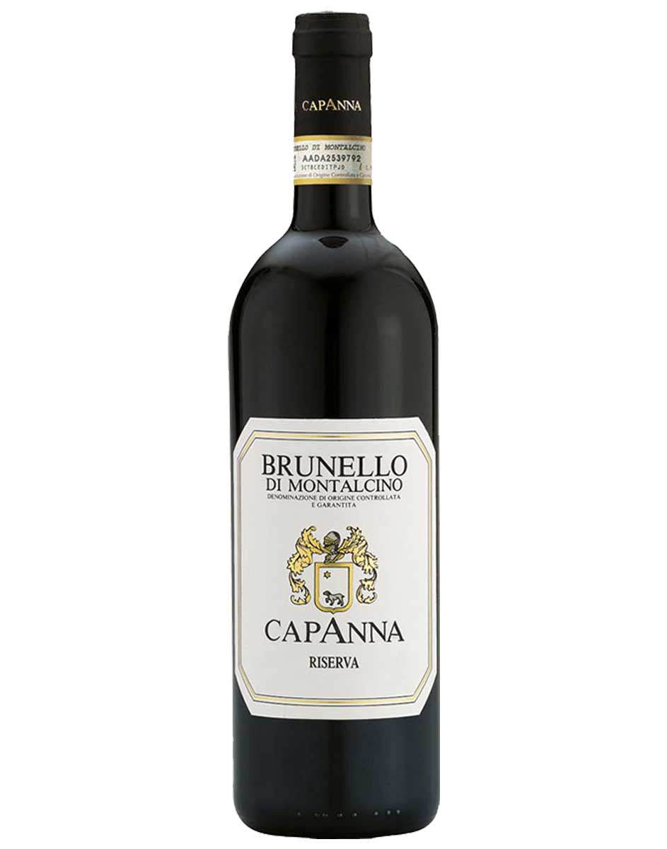 Vino rosso, Capanna, Brunello di Montalcino Riserva