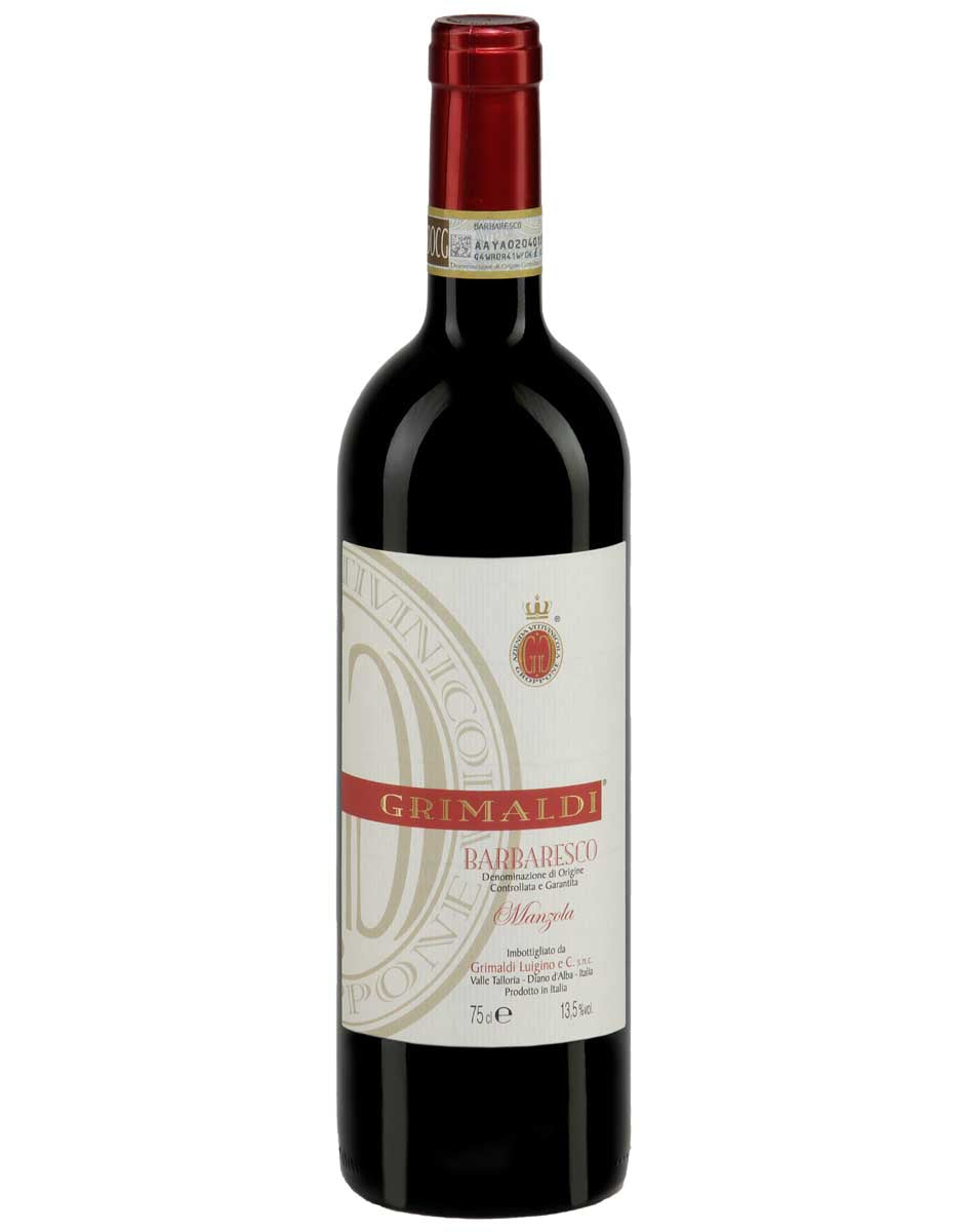 Vino rosso, Grimaldi, Barbaresco Manzolia