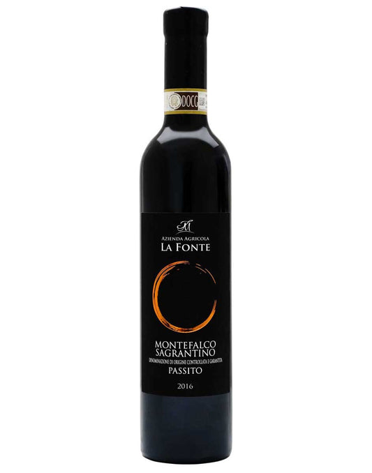 Vino passito, La Fonte, Montefalco Sagrantino