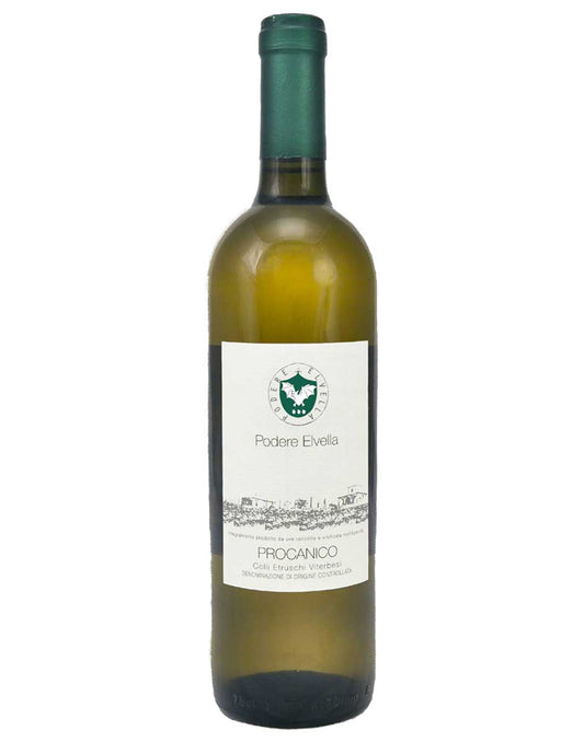 Vino Bianco, Podere Elvella, Procanico Tuscia DOC