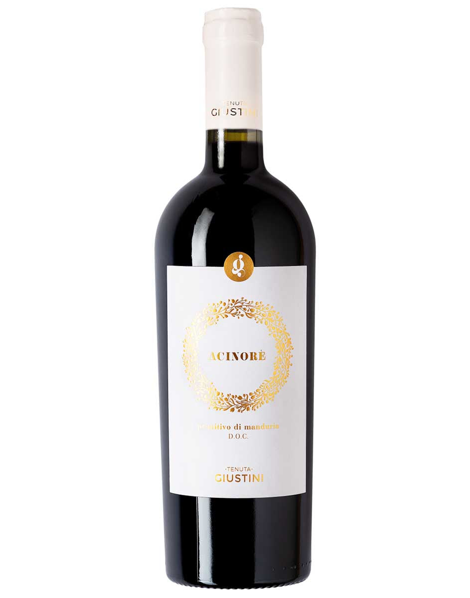 Vino rosso, Tenuta Giustini, ACINORE'